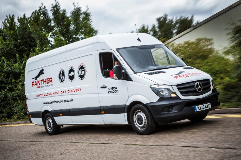 Huge growth in demand for Panther Warehousing’s one-man delivery service prompts order for new fleet of Mercedes Sprinter vans